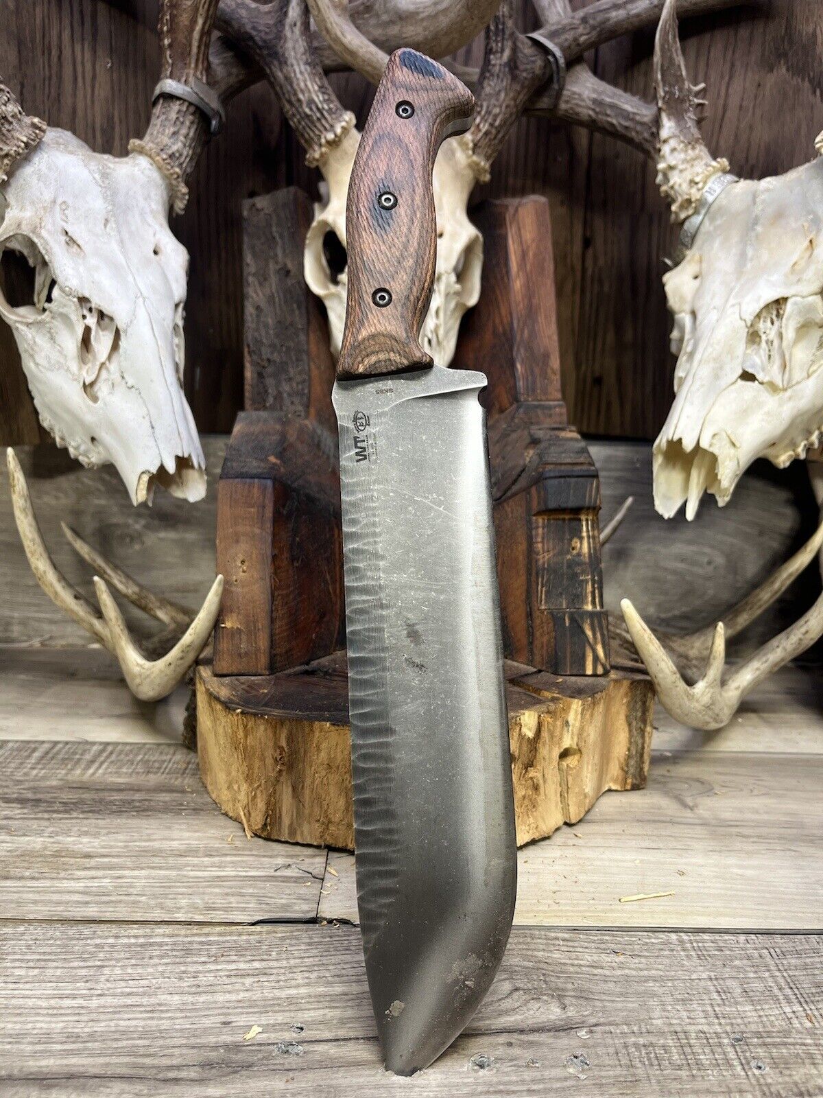 Custom Knife Handles for the Work Tuff Gear Kodiak, Bear Claw Knife NOT included