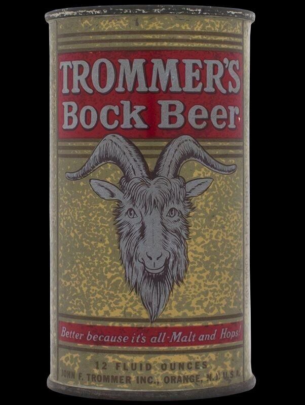 Trommer\'s Bock Beer of Orange, NJ NEW METAL SIGN: 9x12\