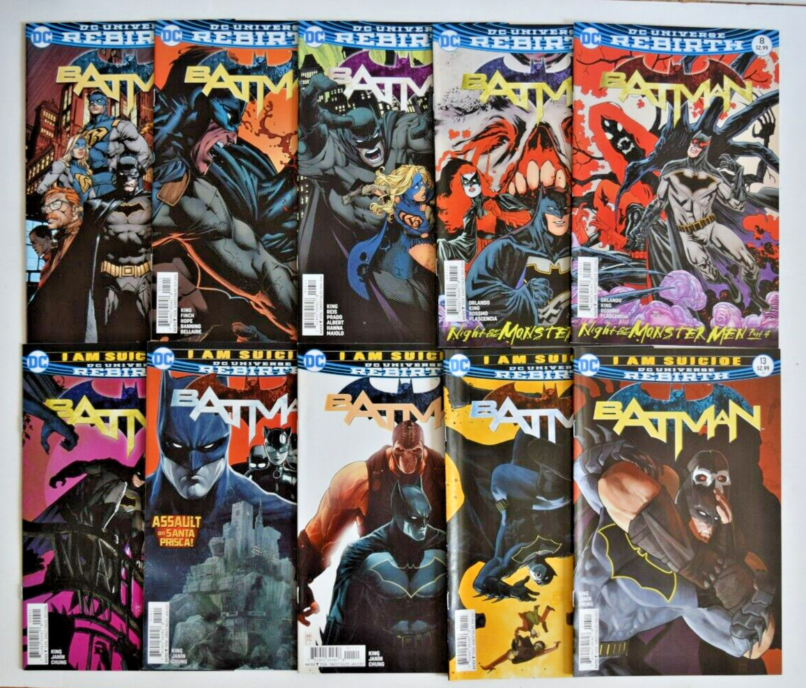 BATMAN 33 ISSUE COMIC RUN #1-33 & ANNUAL 1 (2016) DC COMICS