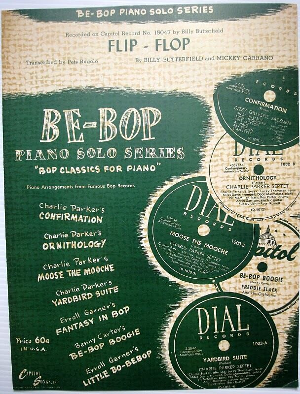BE BOP PIANO SOLO Series Sheet Music FLIP FLOP    #632