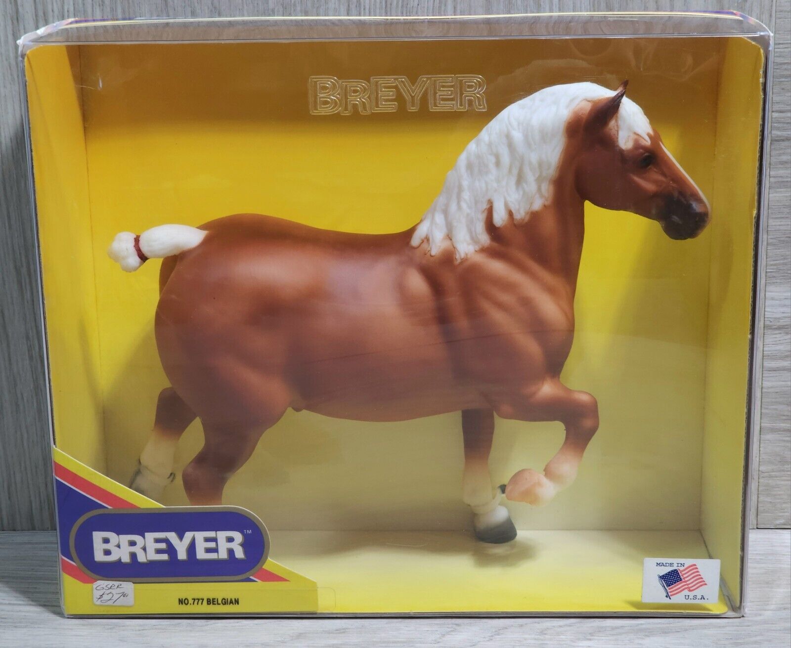 Breyer Belgian Horse No.777 1990 New In Box
