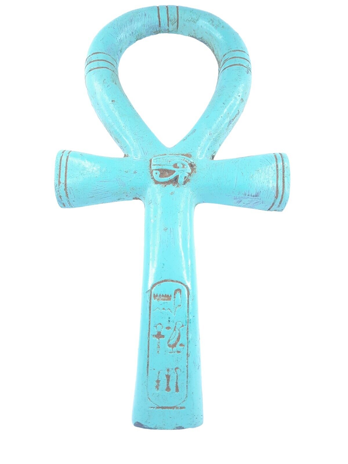 UNIQUE ANTIQUE ANCIENT EGYPTIAN Key of Life Symbol Eye of Horus Hieroglyphic