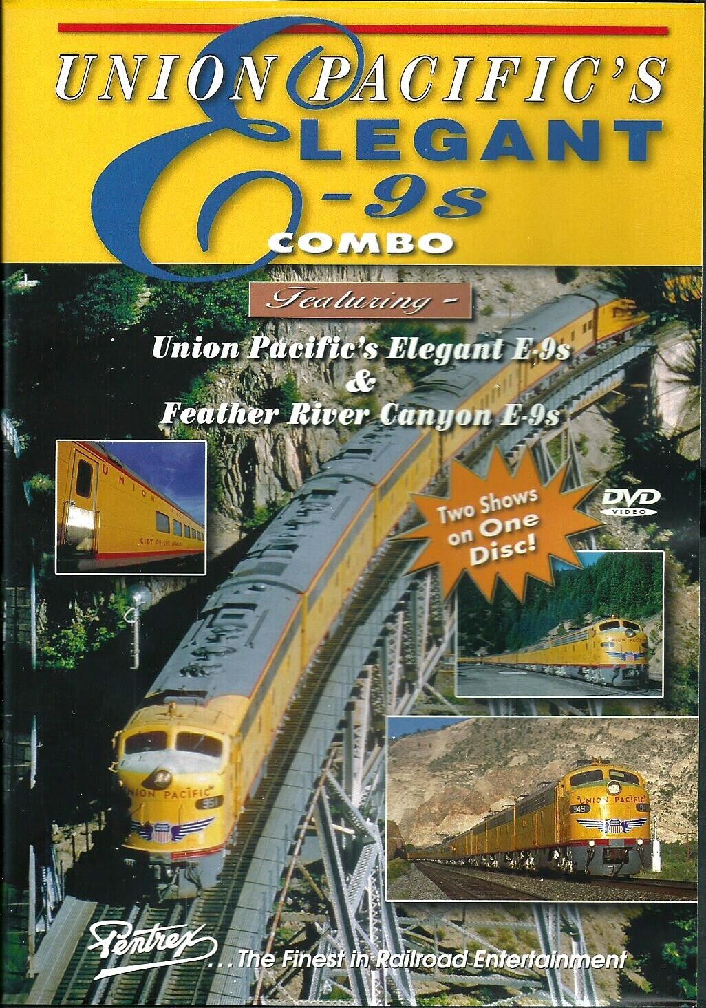 Union Pacific's Elegant E-9s Combo DVD by Pentrex