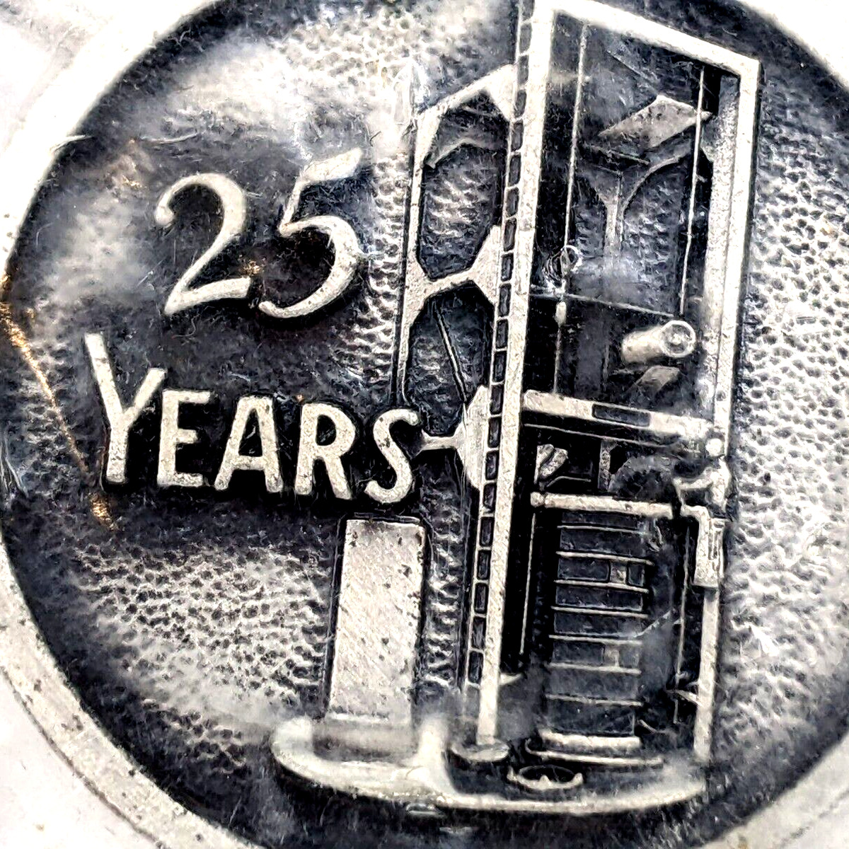 1973 Nashua, Iowa Hydrotile Machinery Co 25th Anniversary Keychain Industrial 6B