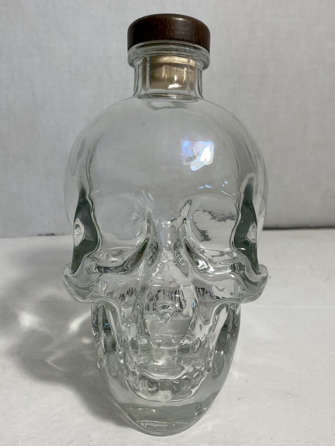 Crystal Head Vodka Skull Bottle (Empty) 750 ml w/Original Stopper By Dan Akroyd