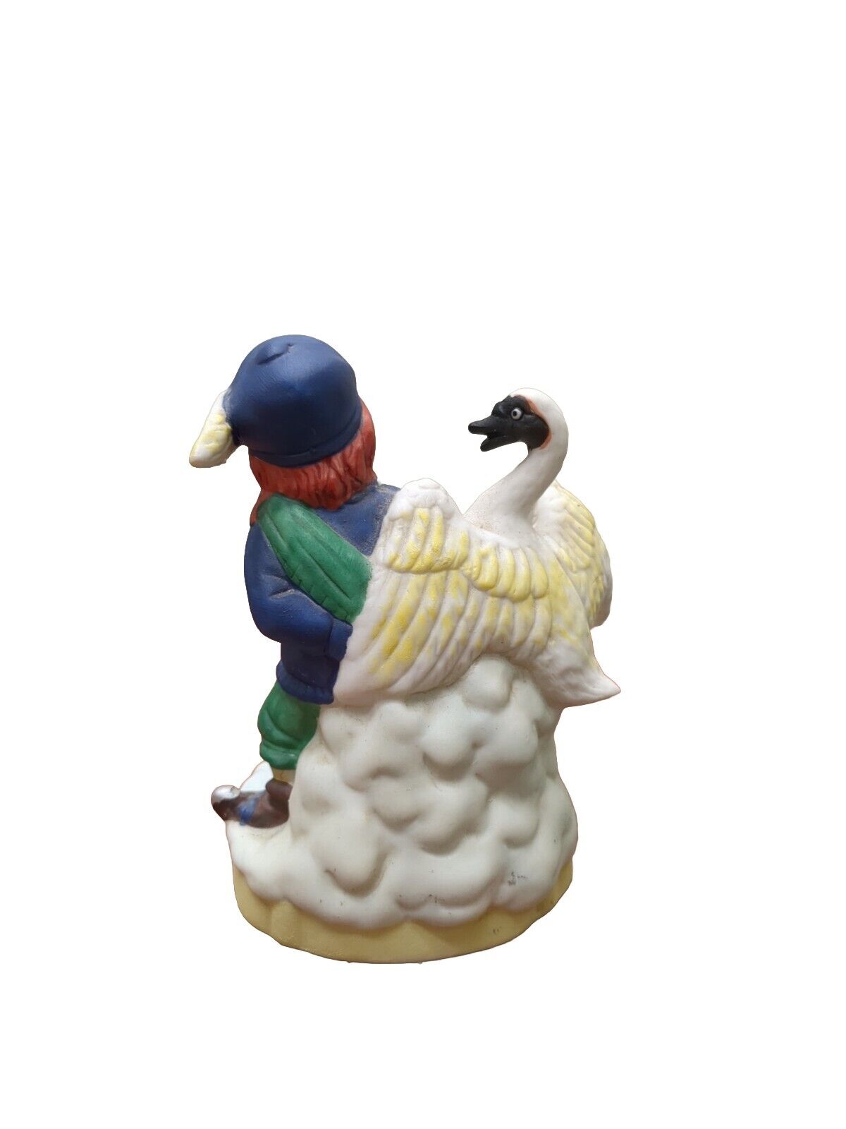 Ireland 1991 Ceramic Figurine Boy and Goose by RSVP Int. Inc..4\