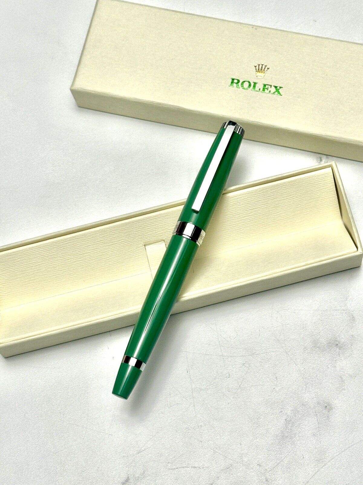 Rolex Pen Emerald Green Rollerball Executive AD VIP Gift
