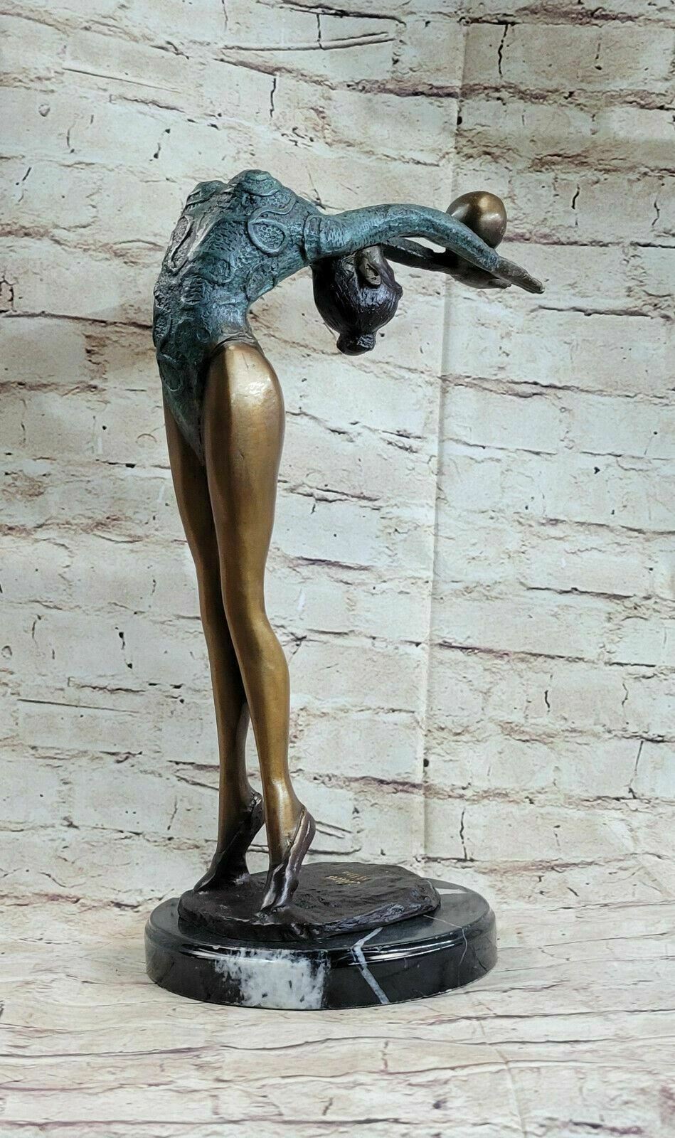 Limited Edition(Little Female Gymnast sculpture statues) buy Collett Bronze Deal