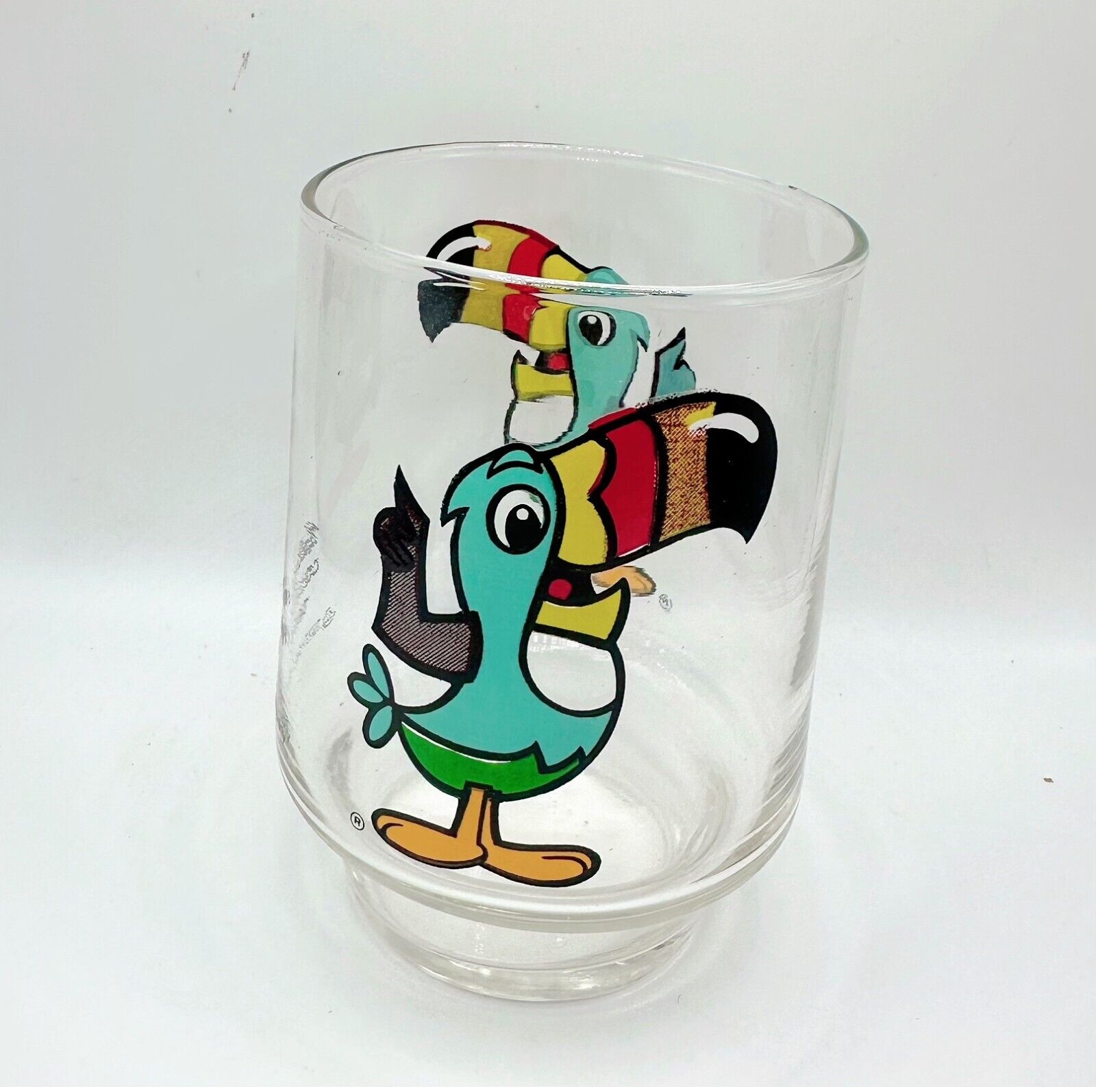 1977 Kellogg's Collector Series Toucan Sam/Fruit Loops Vintage Cup/Glass