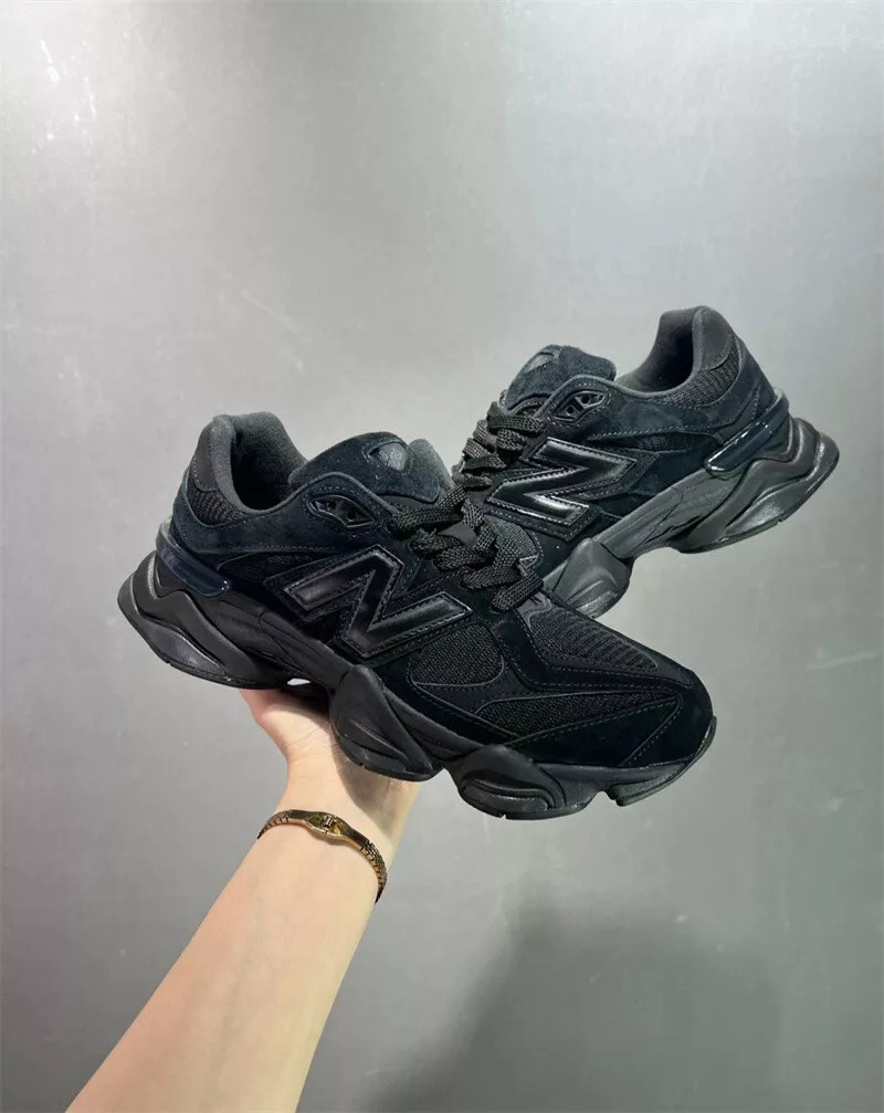 NB shoes 9060 Black Unisex Casual shoes Men's&women shoes Classic sneakers