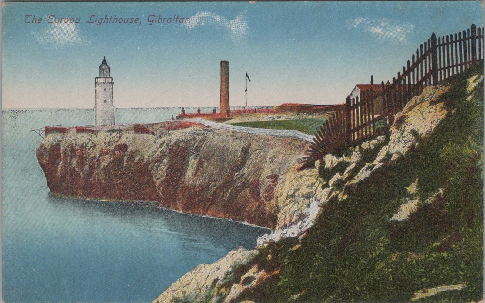 Postcard The Europa Lighthouse Gibraltar