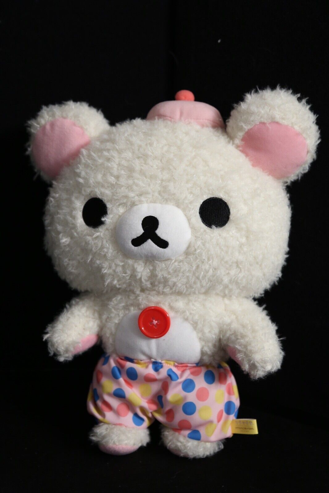 San-X Korilakkuma bear Plush Toy Doll Rilakkuma Kawaii Japan Polka Dot Shorts