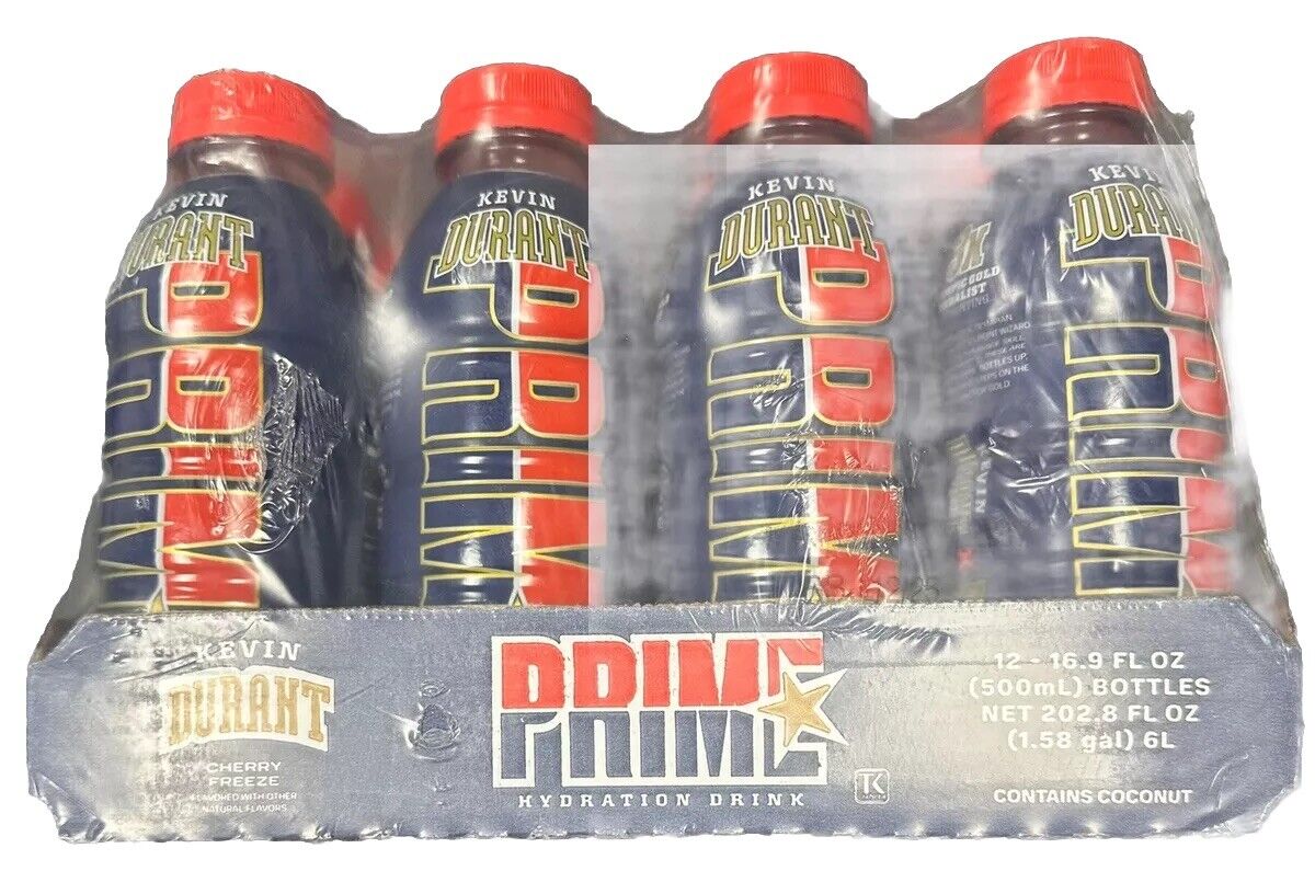 Prime Hydration NEW RELEASE/ HARD TO FIND KEVIN DURANT  12PACK BTL IN STOCK NOW