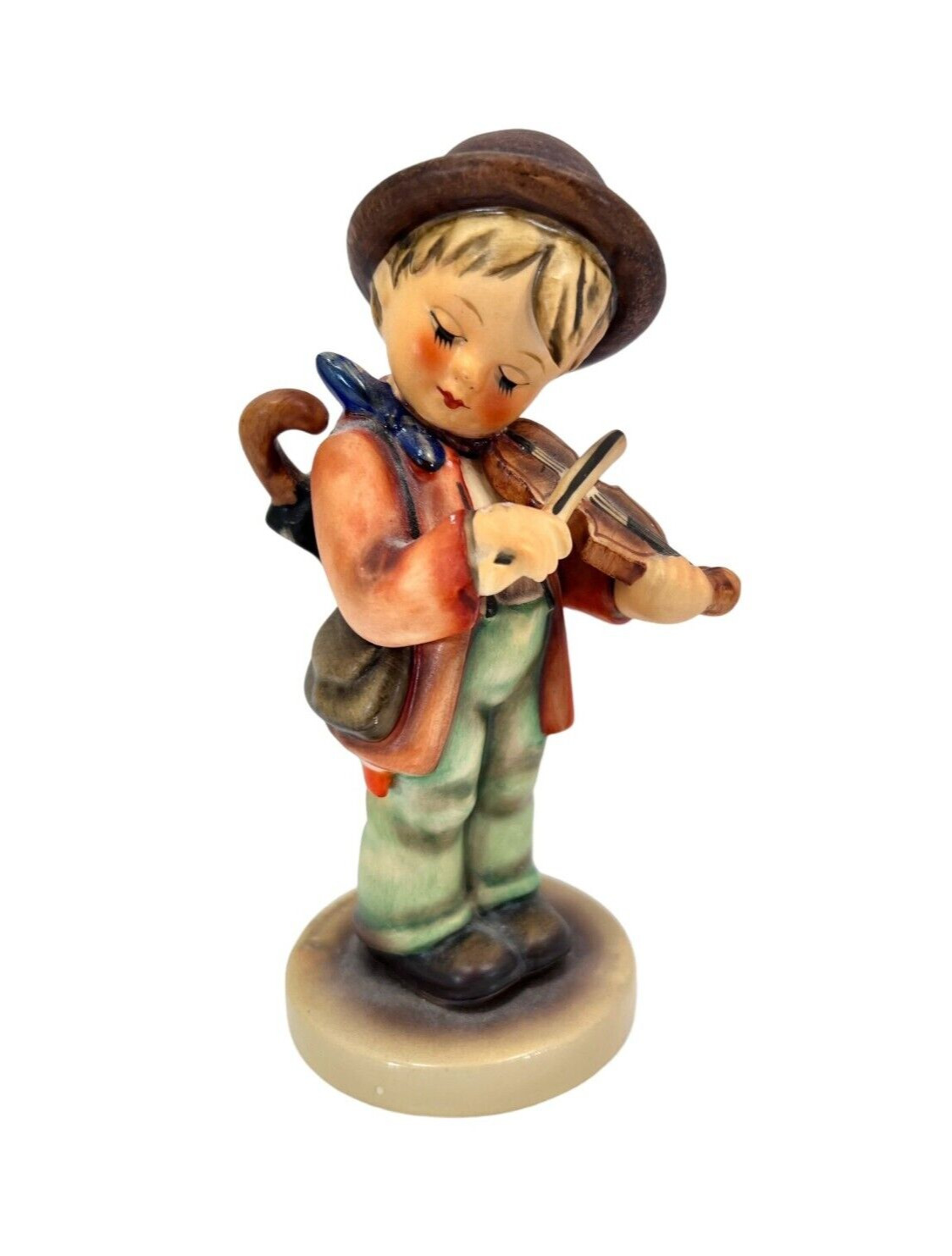 Goebel MI Hummel #2 'Little Fiddler' Violin Porcelain Figurine RARE Vintage
