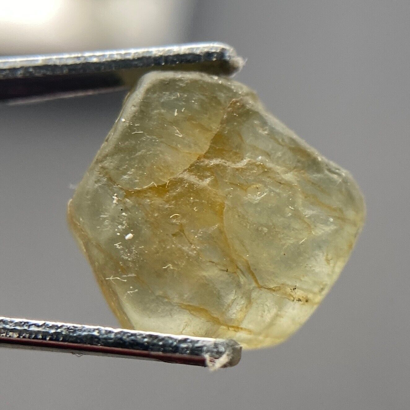 6.37 carat Missouri River Montana Sapphire - translucent - unheated