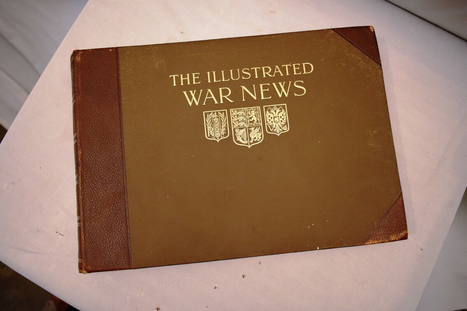 Antique The Illustrated War News Volume 3 Pictorial Record Of The Great War ol