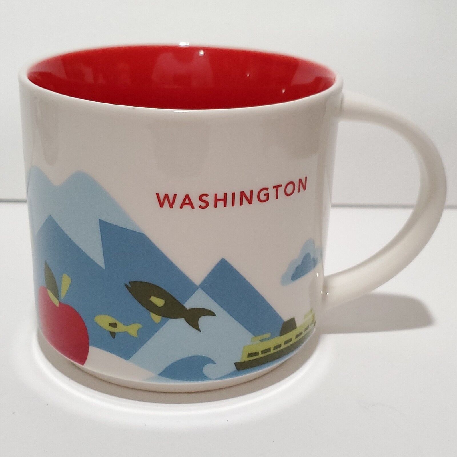 Washington Starbucks You Are Here Collection Coffee Mug 14oz New W/Out Box 2017