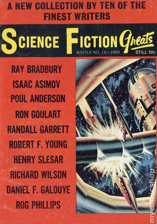 Science Fiction Greats Digest #16 VG 1969 Stock Image Low Grade