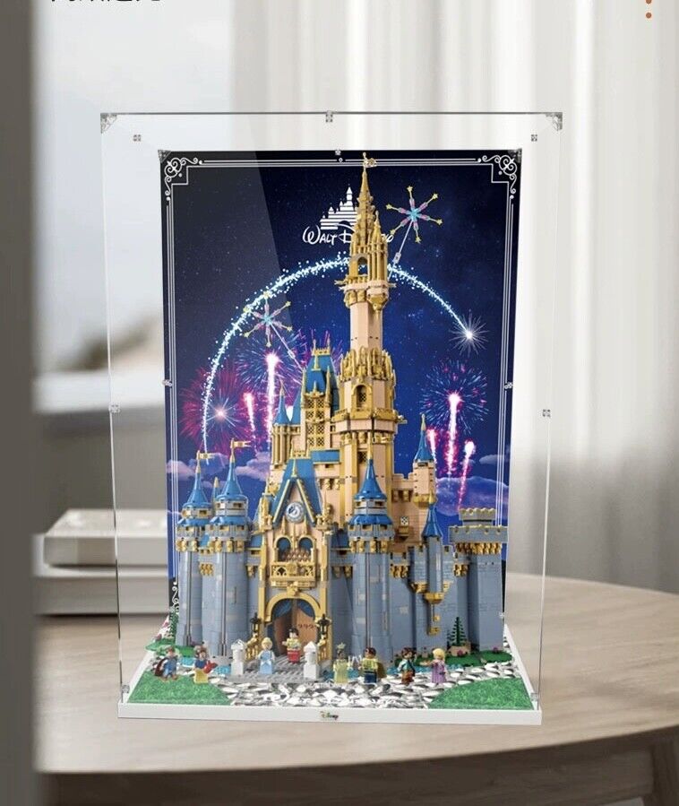 Display Case For LEGO® Technic 43222 The Disney Castle 100th Anniversary