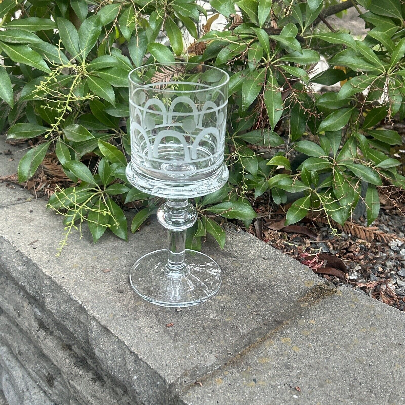 Kosta Boda Vintage Husar Water Wine Goblet Glass 