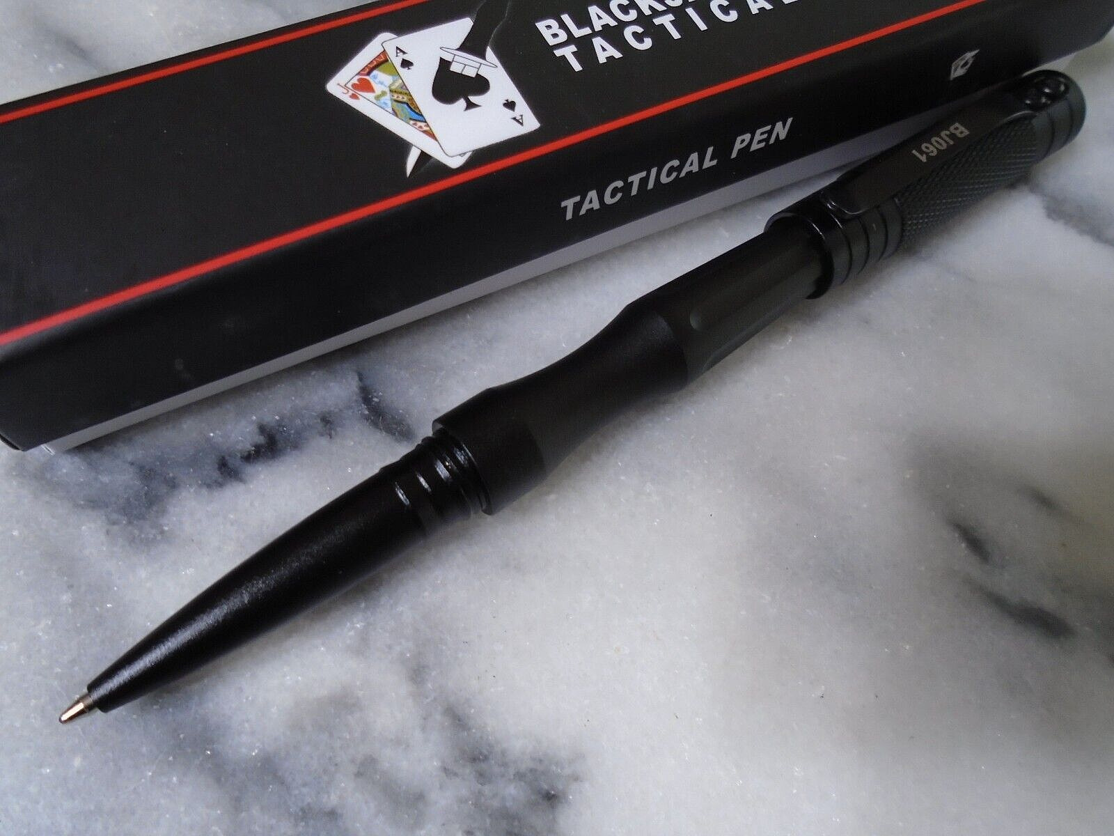 Blackjack Knives Tactical Defense Pen Cap Open BJ061 5.90
