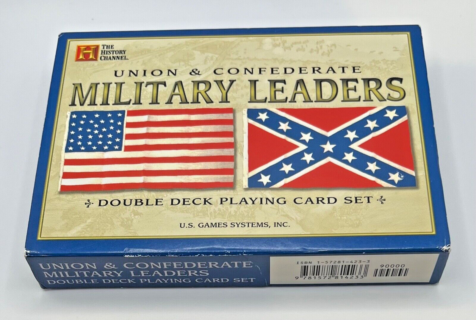 Double Decker Card Set Union & Confederate Military Leaders The History Channel