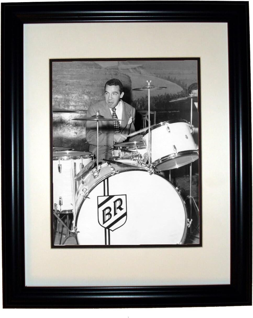 Buddy Rich 8x10 Photo in 11x14 Matted Black Frame #15