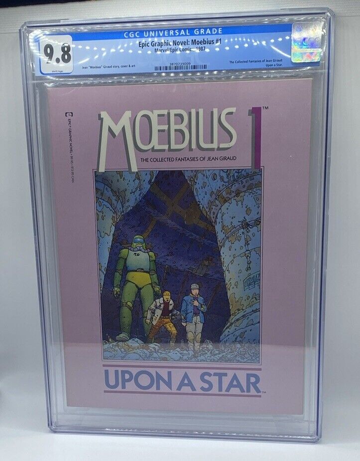 Epic Graphic Novel: Moebius #1 CGC 9.8 (Marvel, 1987)
