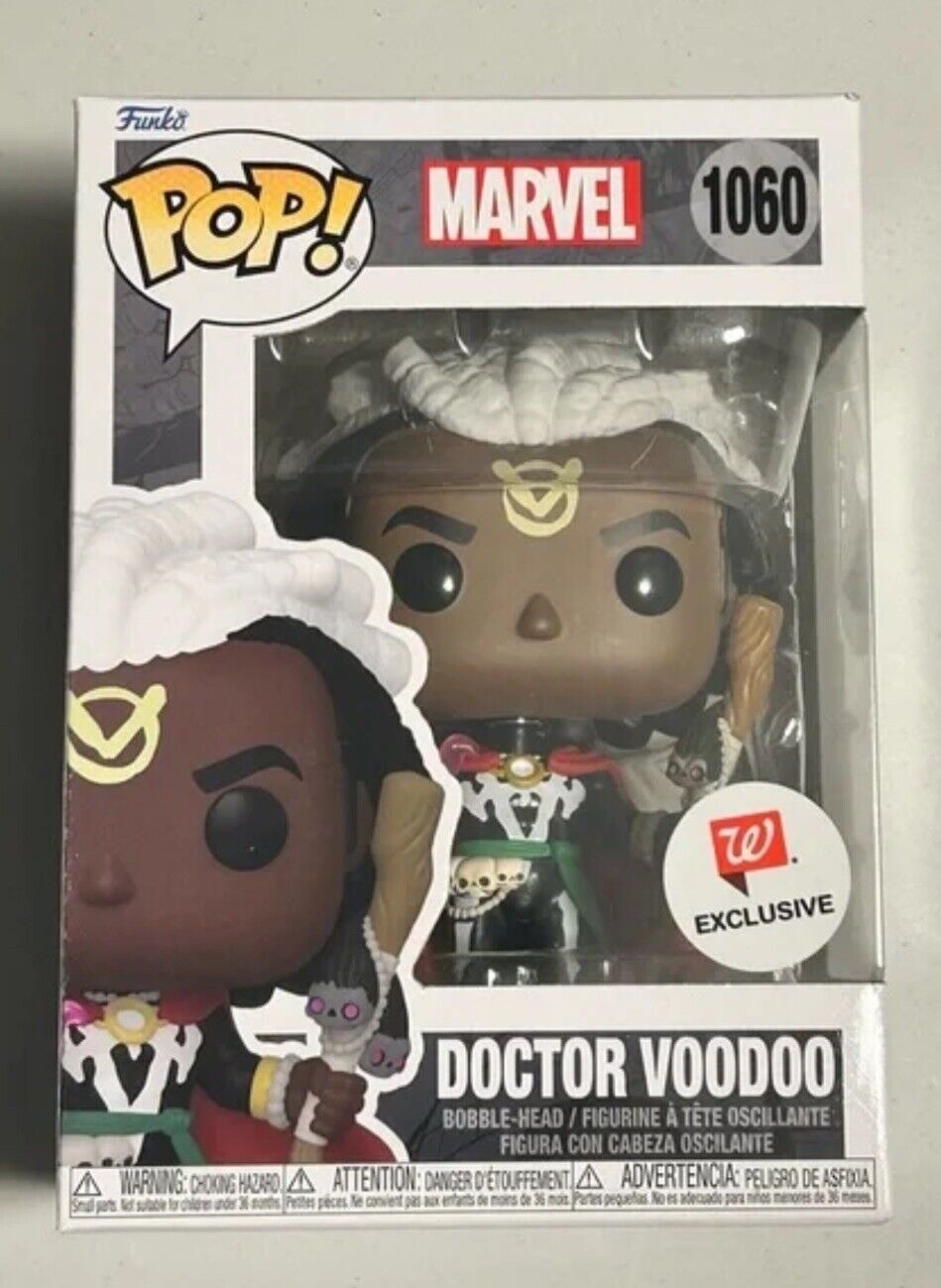 Funko Pop DOCTOR VOODOO #1060 Exclusive MARVEL Retired No Longer Avail In Store