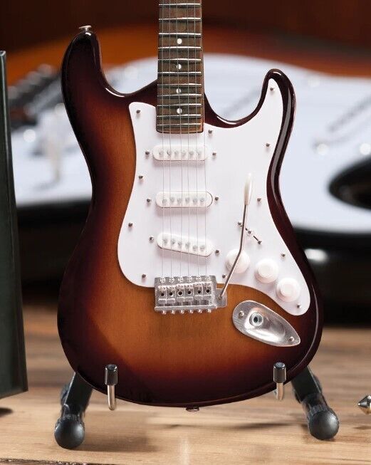 Replica Sunburst Fender Miniature Guitar Fender Strat Classic Mini Guitar