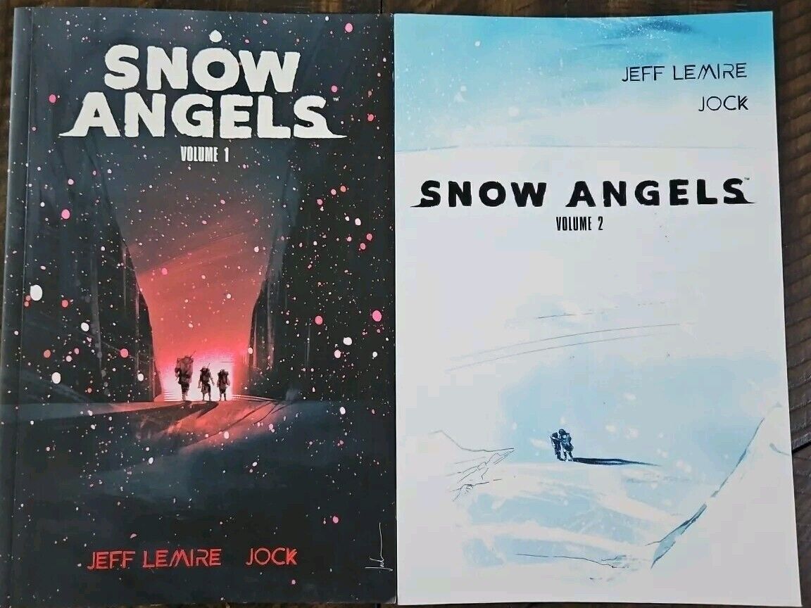 Snow Angels Volumes 1 & 2 TPBs Jeff Lemire Complete Run Full Set Dark Horse