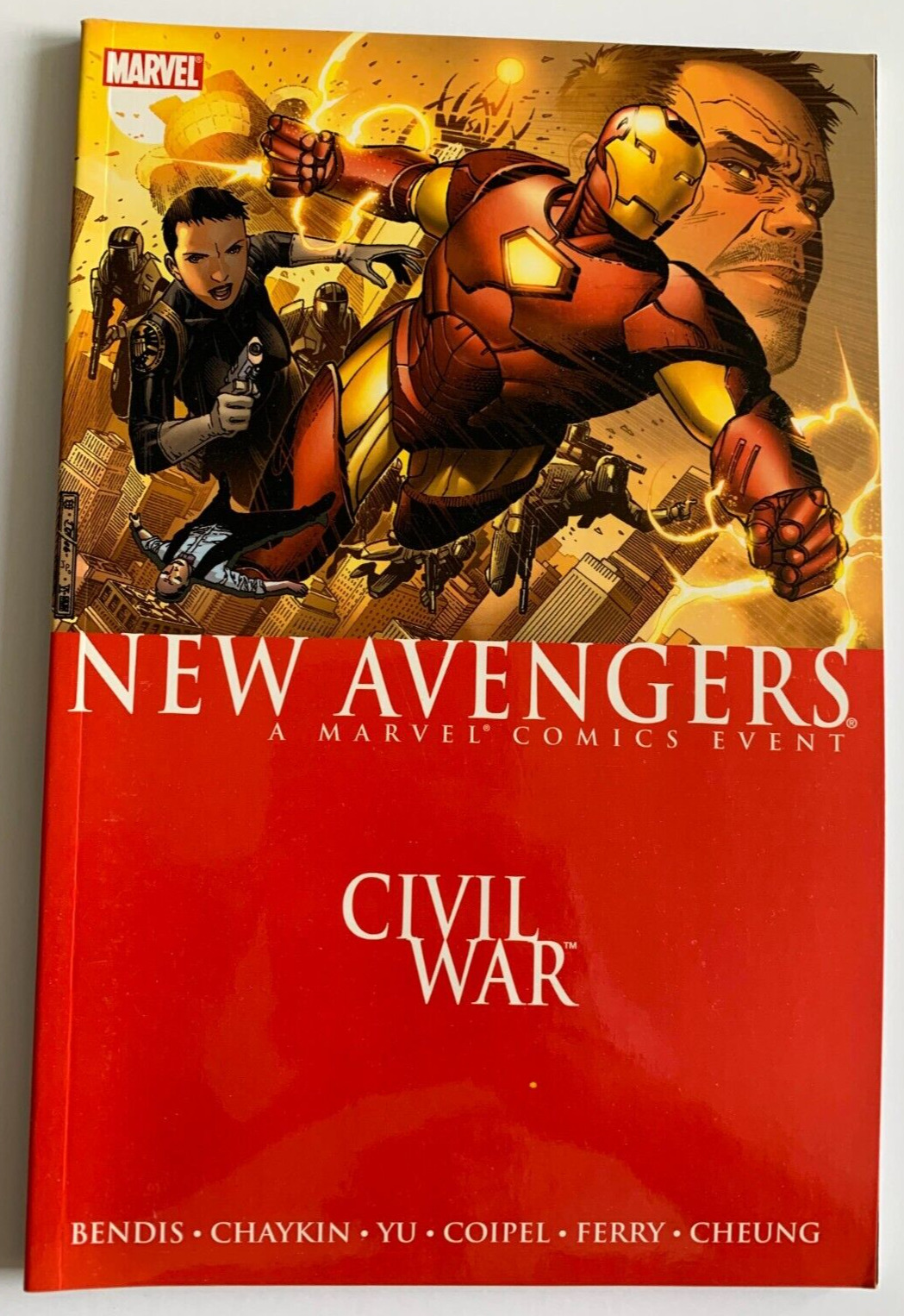 New Avengers Vol 5 Civil War TPB Marvel -2007 -NEW-UNREAD-NM+