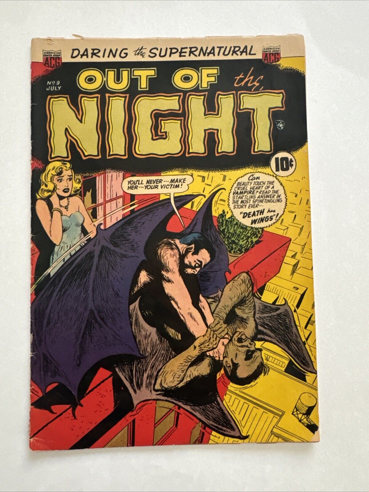 Out Of The Night #9  June 1953 Pre-code Horror / Golden Age