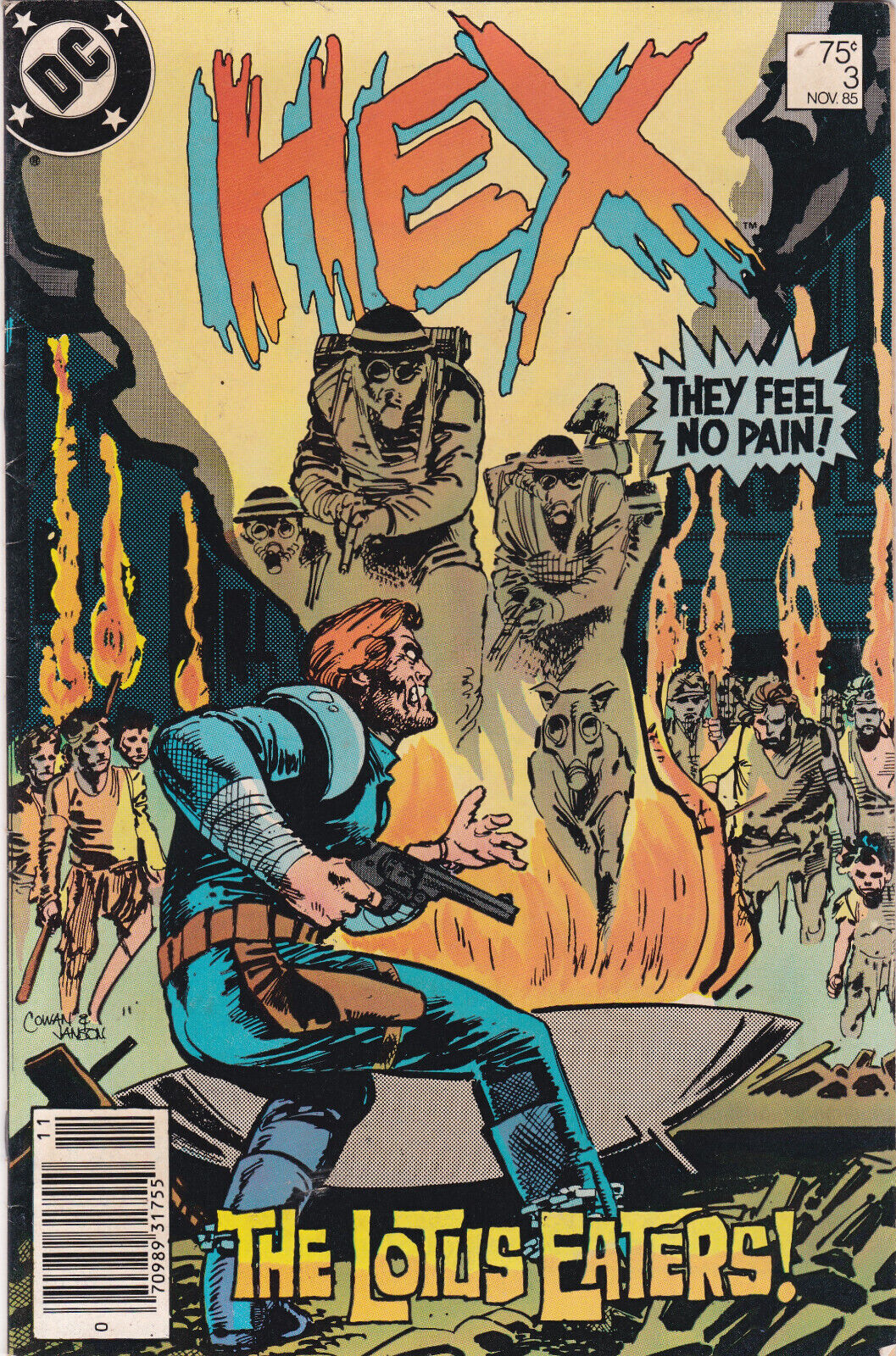 Hex #3,  (1985-1987) DC Comics, High Grade,Newsstand