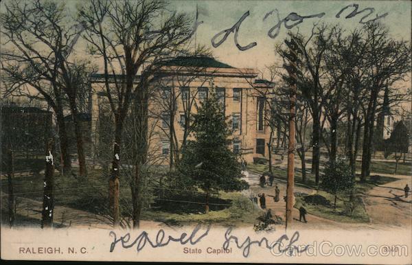 1908 Raleigh,NC State Capitol Wake County North Carolina Paul C. Koebar Co.
