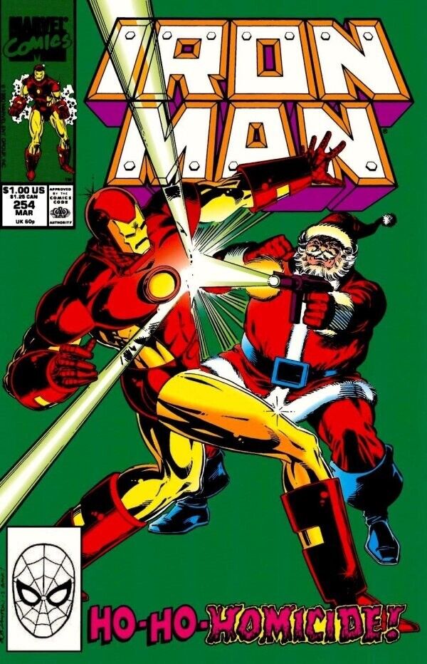 Iron Man (1968) #254 Direct Market VF. Stock Image