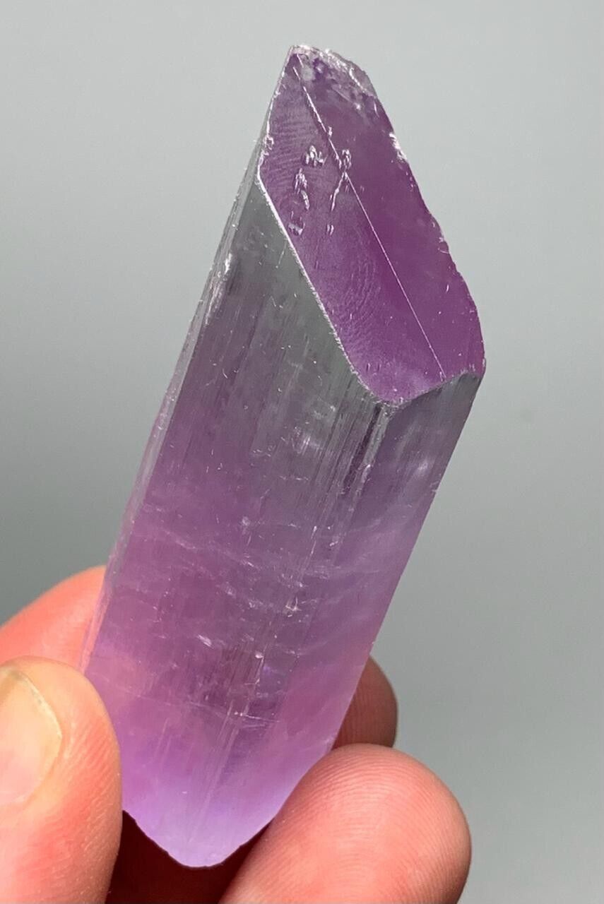 245 Cts Natural Kunzite Crystal Specimen From Afghanistan