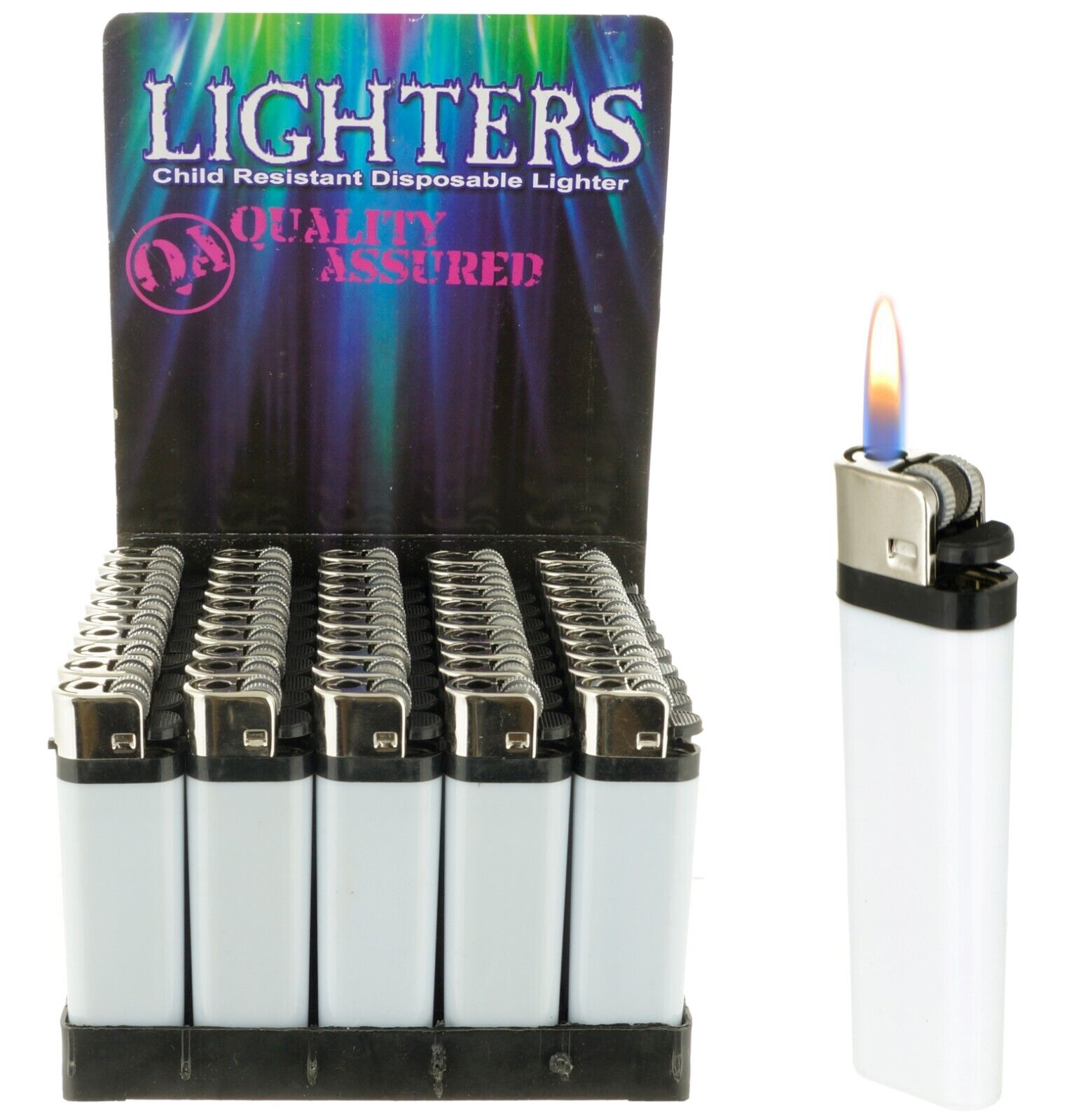 (2000) Classic Disposable Cigarette Lighters Full Standard Size (40 cases of 50)