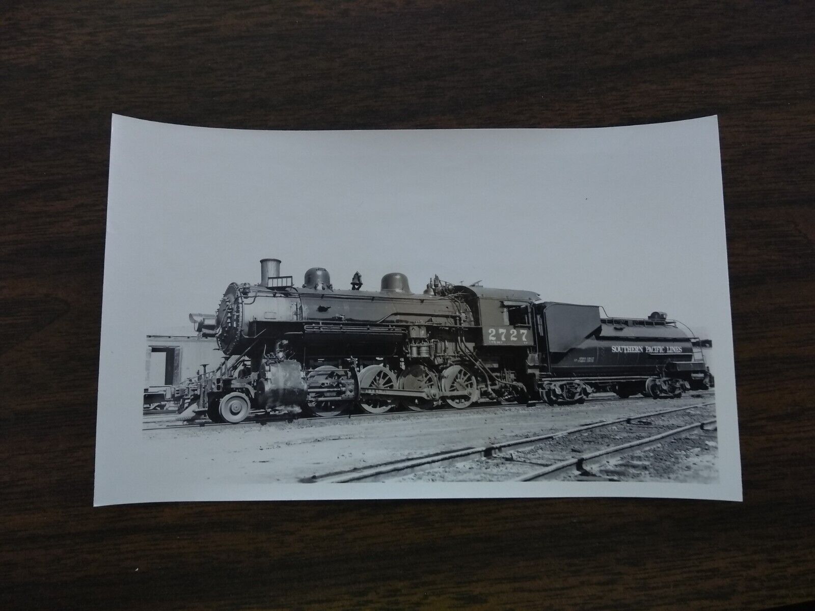 ST26 Steam Train Photo Vintage SP Southern Pacific, ENGINE 2727, 1940