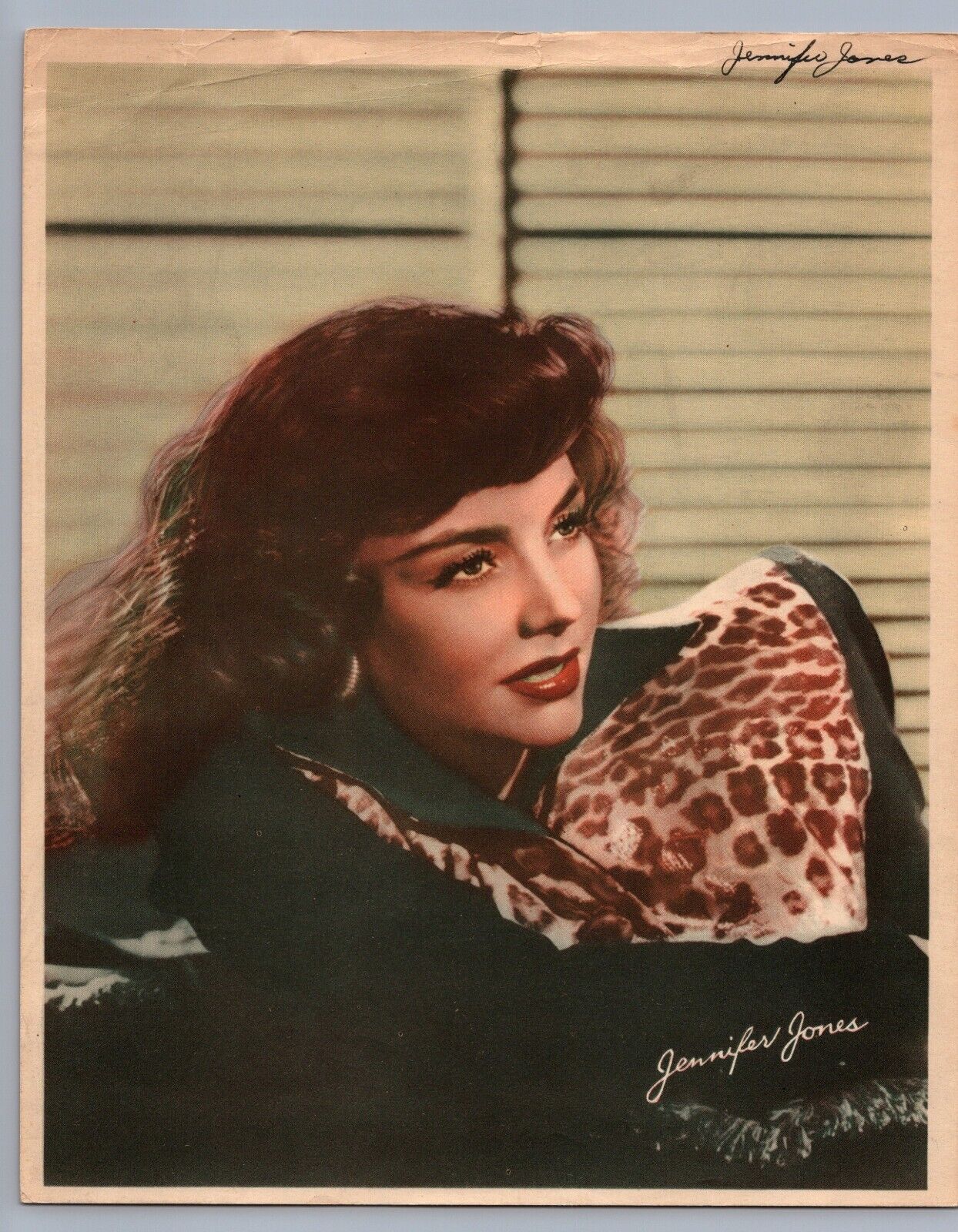 Jennifer Jones (1940s) 🎬⭐ Original Vintage - Stunning Portrait Photo K 440
