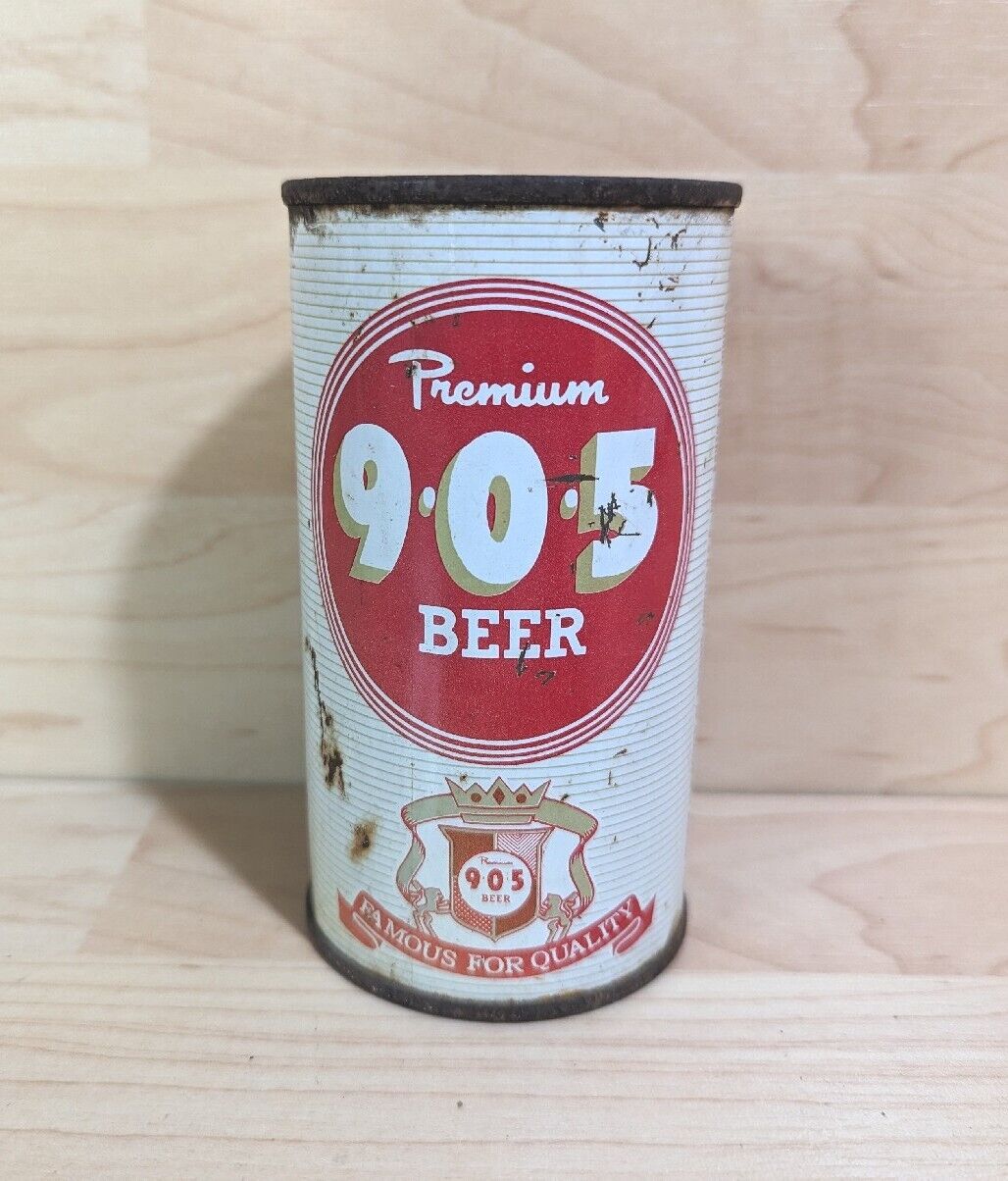 Vintage 905 Premium Beer EMPTY Dumper Flat Top Drewrys Limited South Bend IN