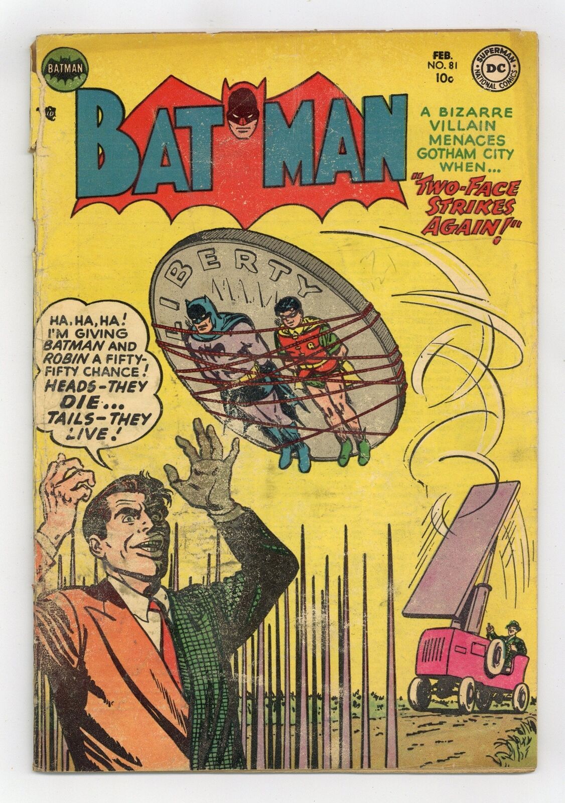 Batman #81 FR/GD 1.5 1954