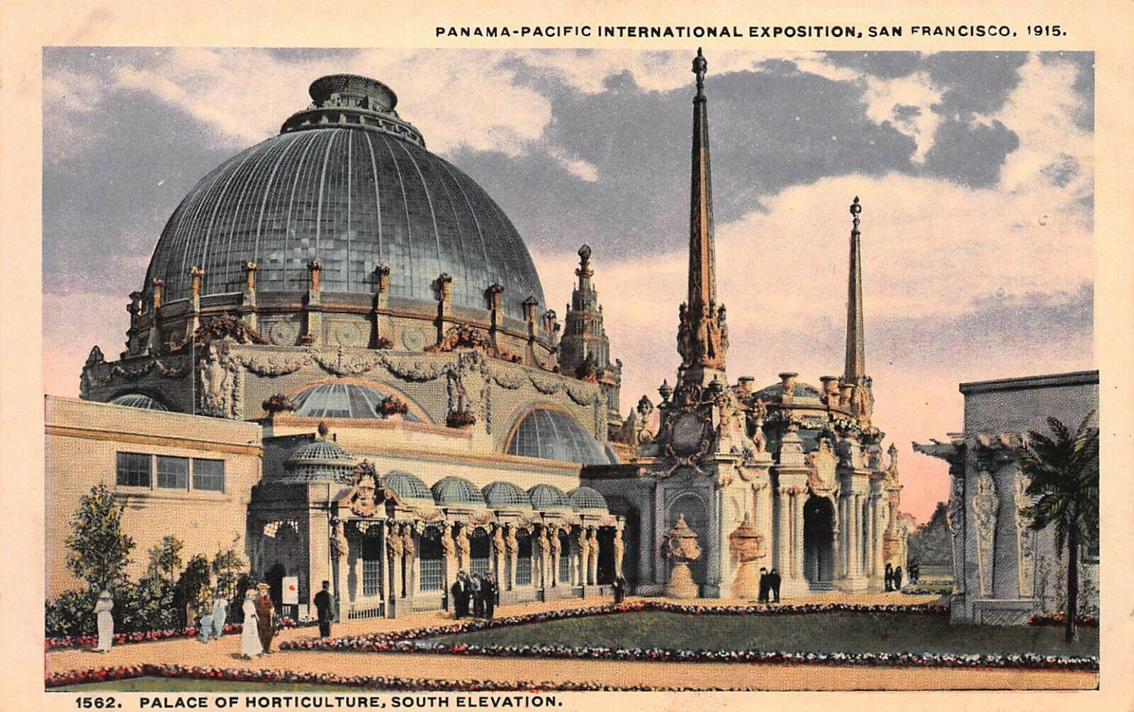 Palace of Horticulture, 1915 Panama-Pacific Expo, San Francisco, CA., Postcard
