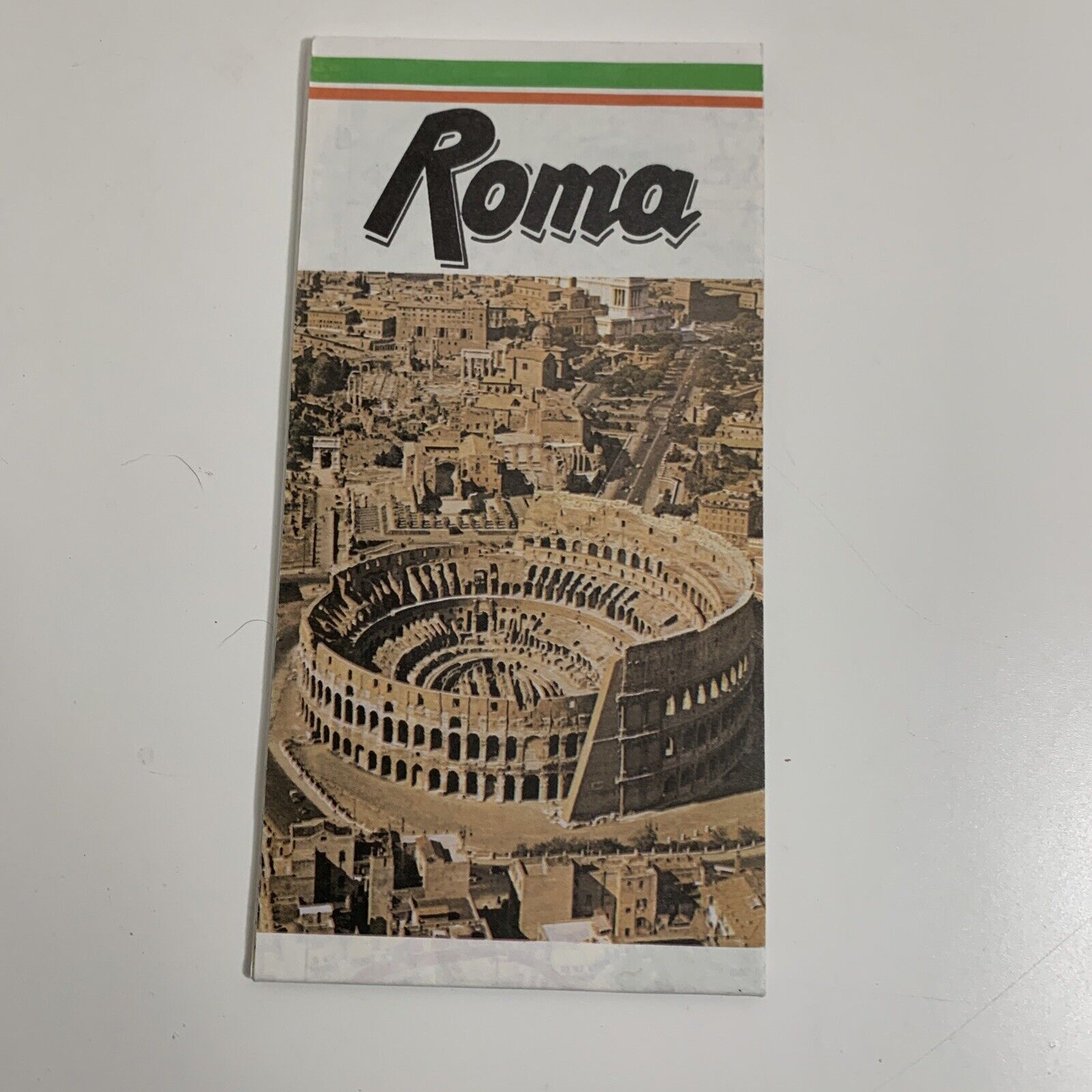 Vintage Roma Italy Italian Map Rome La Rinascente Citta Del Vaticano Rare Import
