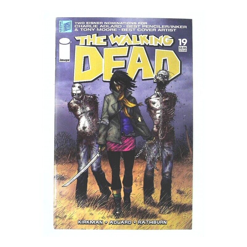 Walking Dead (2003 series) #19 in Near Mint minus condition. Image comics [h`