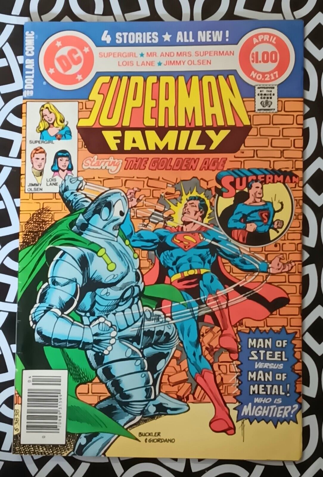 Superman Family #217 - FN - 1982 - DC Comics - Newsstand 🔥 
