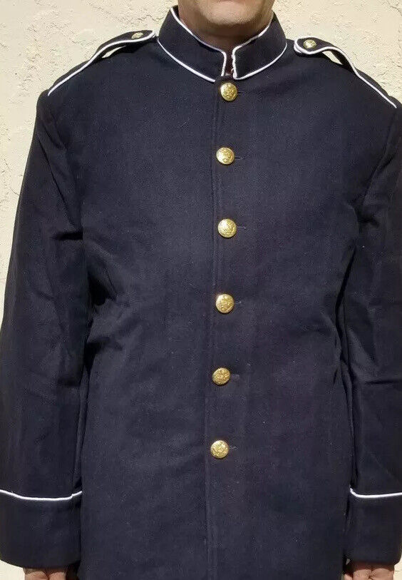 US Army M1902 Dress Blue Infantry Tunic Coat Size 52