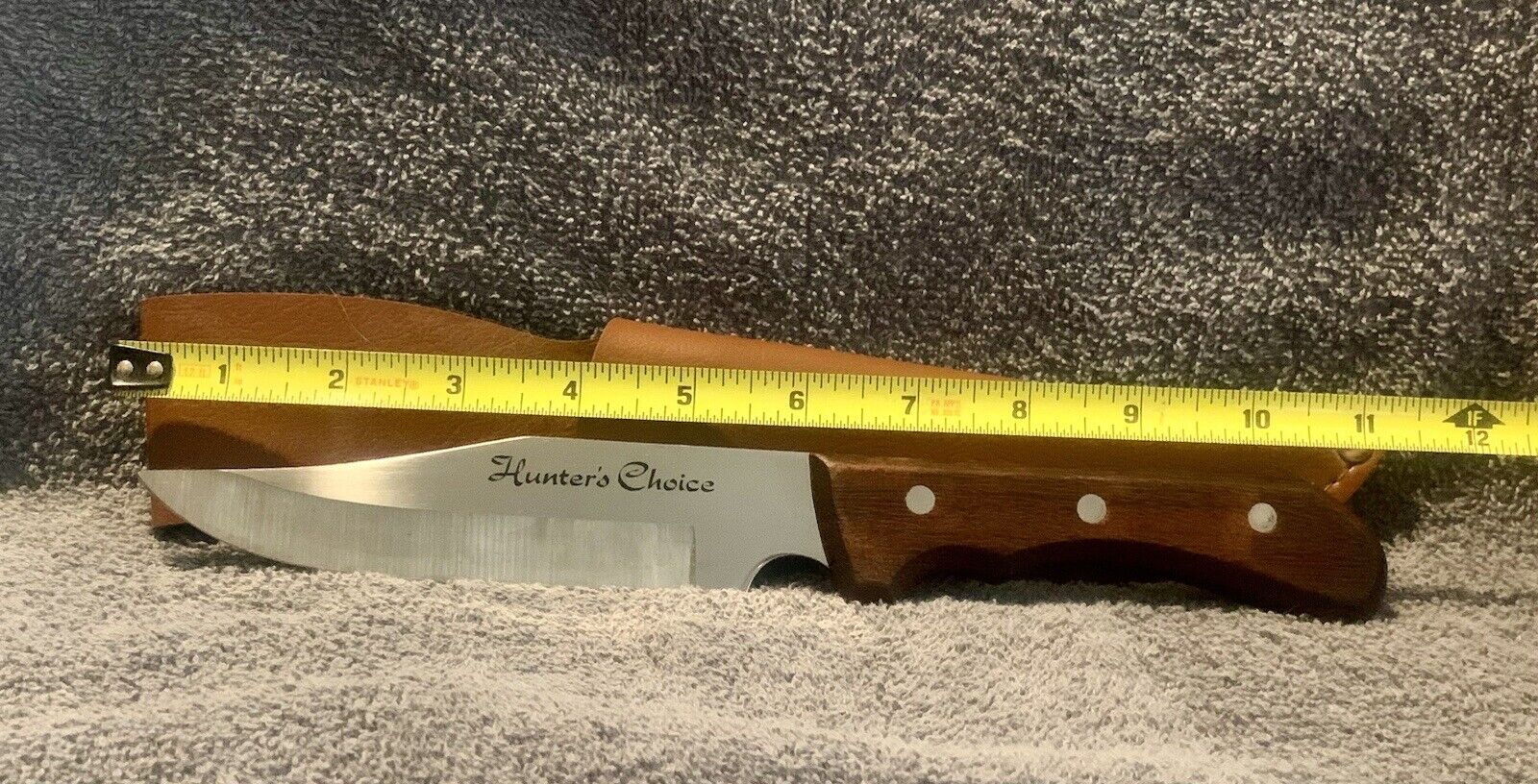 Vintage Hunters Choice Hunting Knife Fixed Blade Japan Japanese steel 
