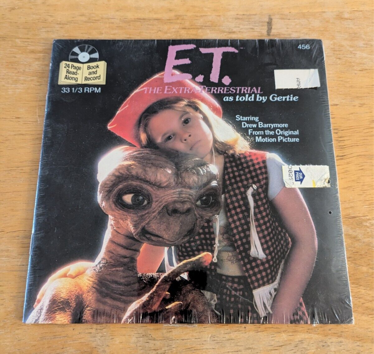 E.T. The Extra-Terrestrial As Told By Gertie Book And Record 1982 Vintage