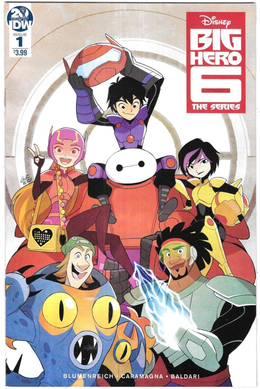 Big Hero Six Comic 1 The Series First Print Cover A Gurihiru 2019 Blumenreich
